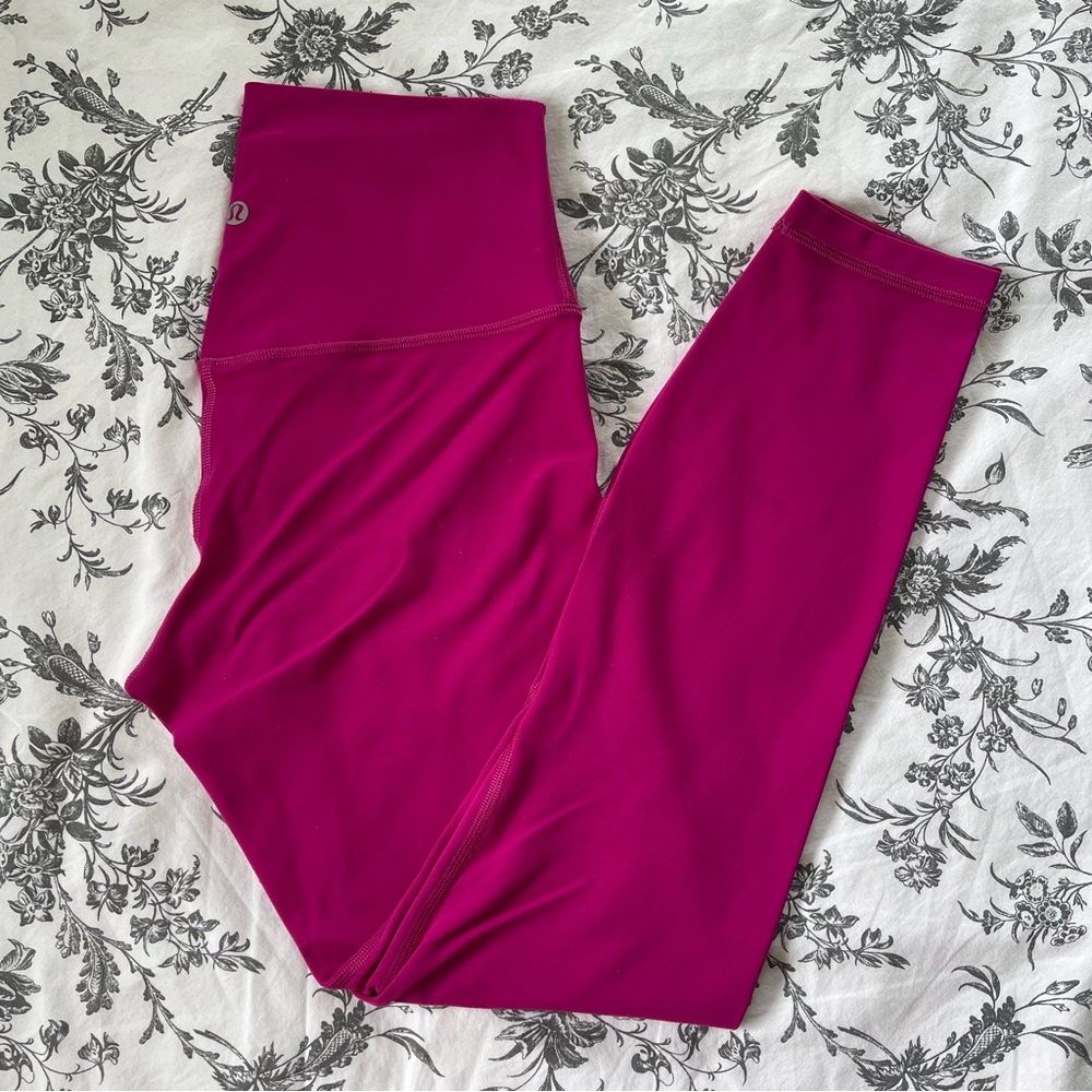 Lululemon Align High-Rise Pant 25” Ripened Raspberry - Picture 1 of 14
